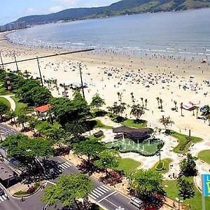 Апартаменты Apartamento Frente Mar Gonzaga Santos 3 Экстерьер фото